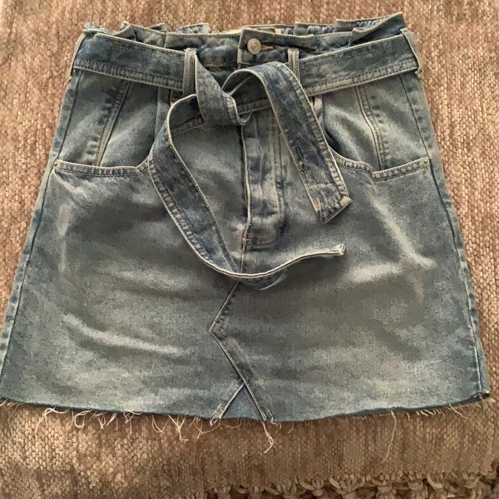 Free People Demin Skirt